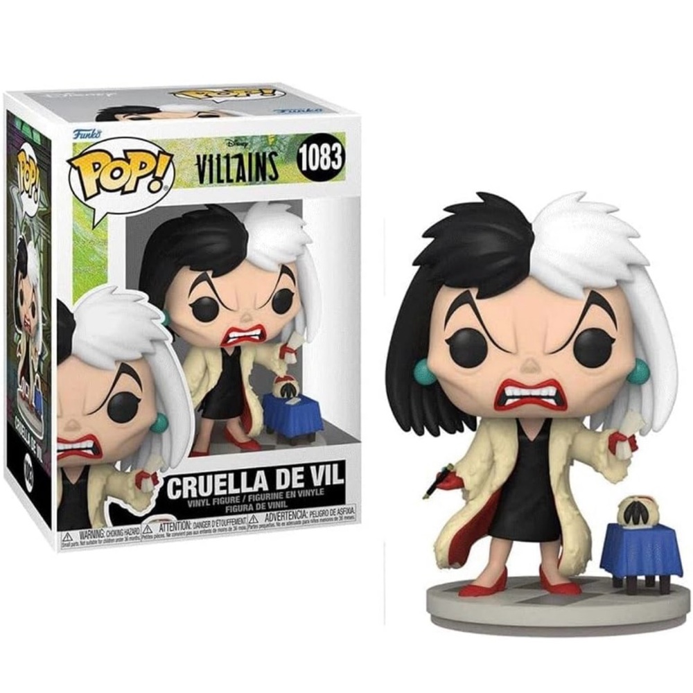 Funko Pop! Disney Villains 1083 Cruella De Vil